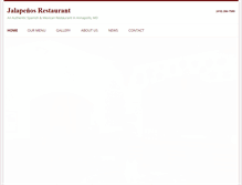 Tablet Screenshot of jalapenosonline.com